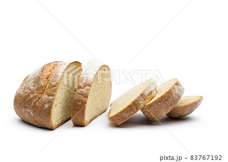Fresh bread sliced 83767192
