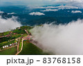Nature Lighting Road in fog between road go to Phu Tabberk 83768158