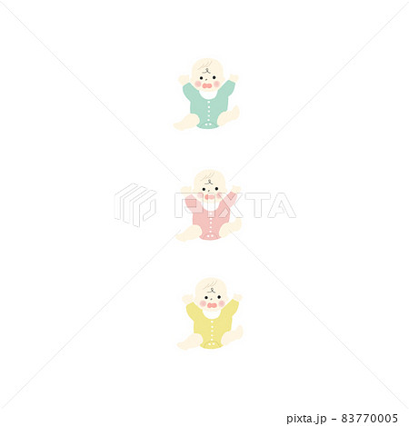 ぐずっている赤ちゃん 83770005
