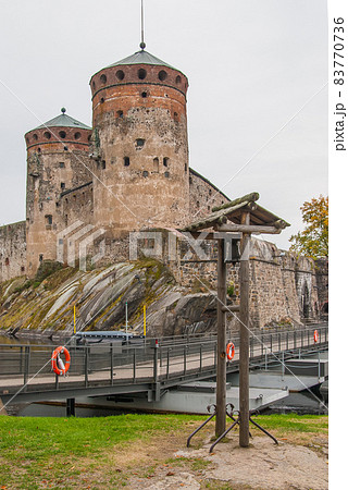 Olavinlinna castle in Savonlinna Finland Olavinlinna castle in Savonlinna Finland 83770736