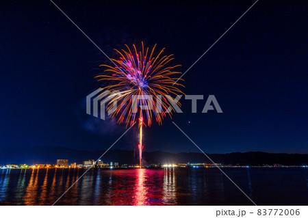 諏訪湖オータム花火 (10月　晴れ) 83772006