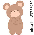 悩むクマ 83772030