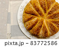 Freshly baked homemade bread 83772586
