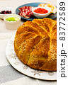 Freshly baked homemade bread 83772589