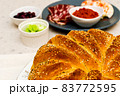 Freshly baked homemade bread 83772595