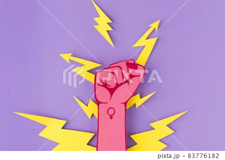 top view solidarity concept. High quality beautiful photo concept top view solidarity concept. High quality beautiful photo concept 83776182