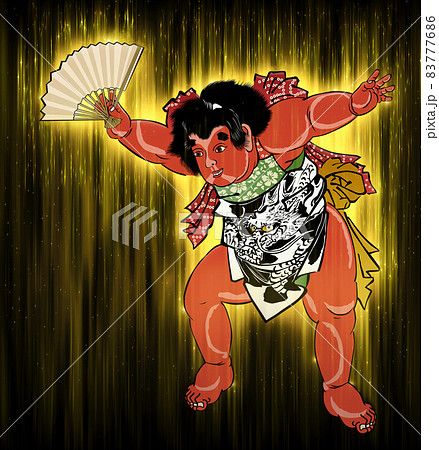 浮世絵　金太郎　その2　光バージョン 83777686