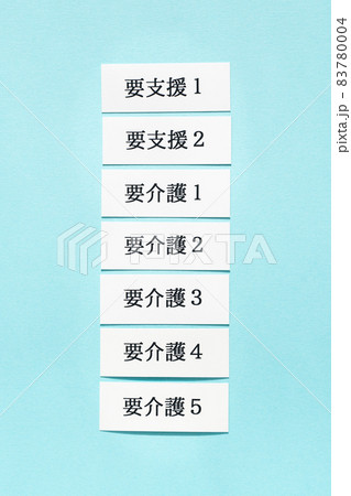 要介護認定　介護保険制度　要介護　要支援 83780004