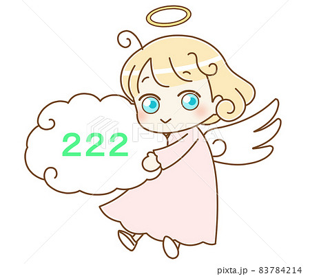 天使とエンジェルナンバー 222 ピンク 天使とエンジェルナンバー 222 ピンク 83784214