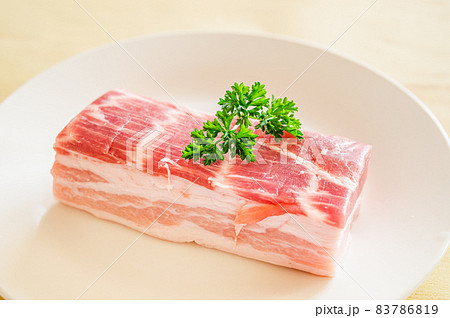 豚バラブロック肉 83786819
