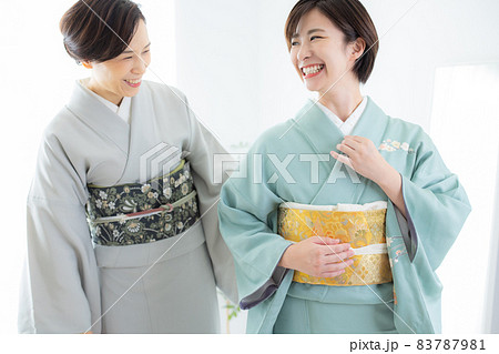 着付け　着物 83787981