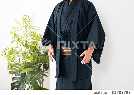 和服　シニア男性　着物 83788798