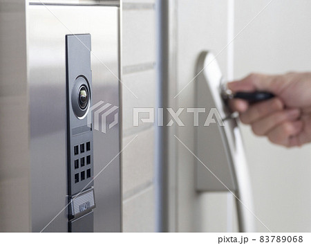 ドアホンカメラと施錠・解錠 ドアホンカメラと施錠・解錠 83789068