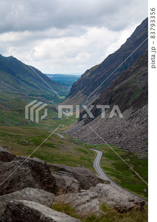 Snowdonia National Park in North Wales, UK 83793356