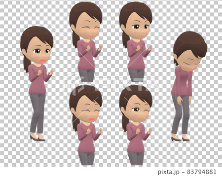 [Success and Failure] Black Women Knit Ponytail Diagonal 83794881