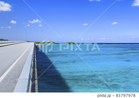 米崎ビーチ 野甫大橋 伊平屋島 米崎ビーチ 野甫大橋 伊平屋島 83797978