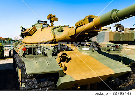 埼玉県朝霞市　陸上自衛隊広報センターりっくんランド　74式戦車 83798443