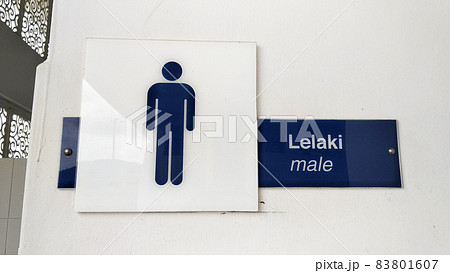 Male and female graphic symbols are used to indicate the presence of toilets in the area. Presented with easy -to -understand graphics. Male and female graphic symbols are used to indicate the presence of toilets in the area. Presented with easy -to -understand graphics. 83801607