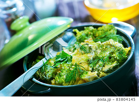 baked broccoli baked broccoli 83804145