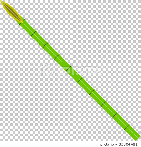 竹矛-武器材料-插圖素材 [83804481] - PIXTA圖庫