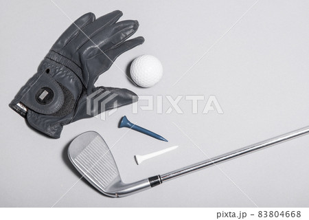 top view glove golf equipment. High quality beautiful photo concept 83804668