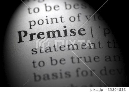 Dictionary definition of premise Dictionary definition of premise 83804838