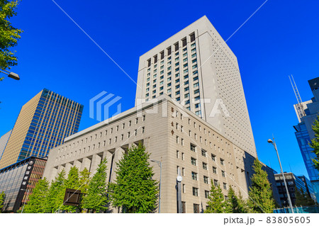 東京 千代田区の都市風景 DNタワー21 東京 千代田区の都市風景 DNタワー21 83805605