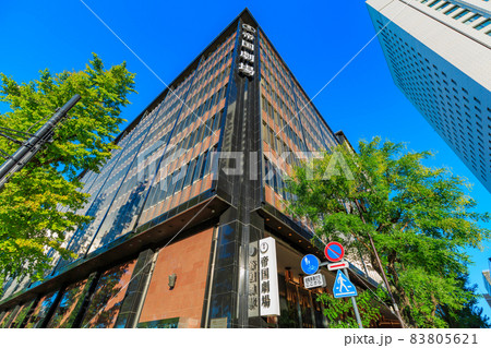 東京　千代田区の都市風景　帝国劇場 83805621