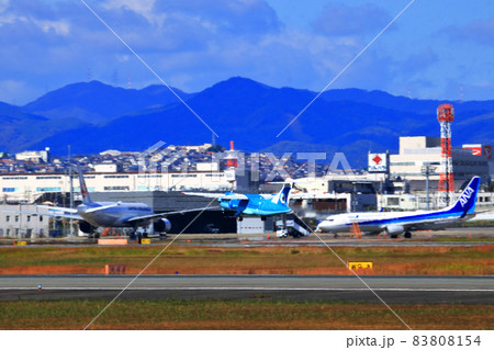 大阪国際空港　AMX　天草エアライン　離陸態勢 83808154