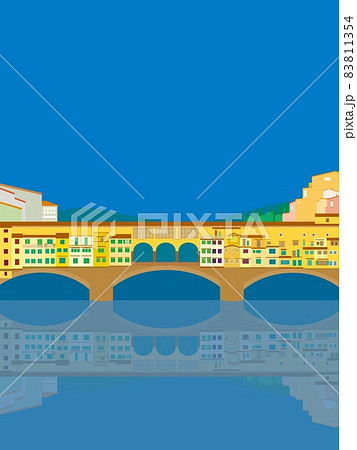 ポンテ・ヴェッキオ ponte vecchio フィレンツェ firenze ポンテ・ヴェッキオ ponte vecchio フィレンツェ firenze 83811354
