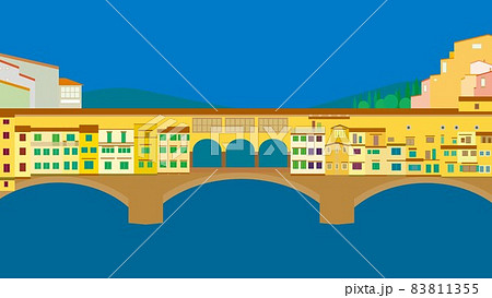 ポンテ・ヴェッキオ ponte vecchio フィレンツェ firenze ポンテ・ヴェッキオ ponte vecchio フィレンツェ firenze 83811355