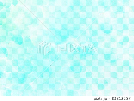 格子和柄水彩 83812257