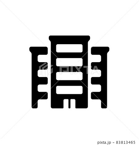 ビル・会社・オフィス・タワーマンション アイコン ビル・会社・オフィス・タワーマンション アイコン 83813465