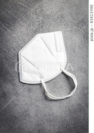 KN95 face mask. FFP2 mask as covid-19 protection. Coronavirus respirator mask 83813490