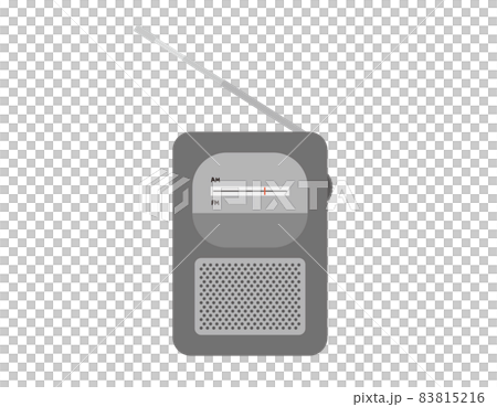 ラジオ　アイコン　ベクターイラスト 83815216