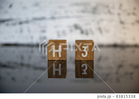 イメージ（web用語編）ブロック文字H3 83815338