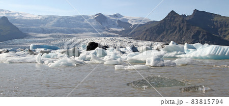 Fjallsarlon Glacial lake in Iceland Fjallsarlon Glacial lake in Iceland 83815794