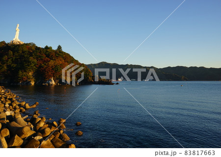 三陸海岸 釜石大観音 三陸海岸 釜石大観音 83817663