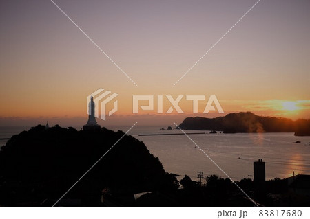 三陸海岸 釜石大観音 三陸海岸 釜石大観音 83817680