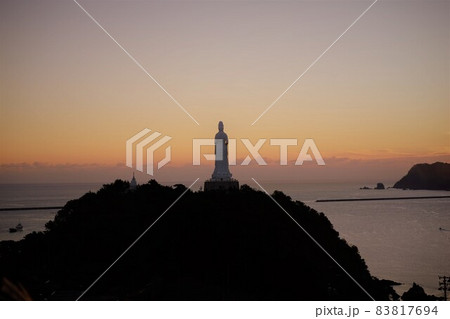三陸海岸 釜石大観音 三陸海岸 釜石大観音 83817694