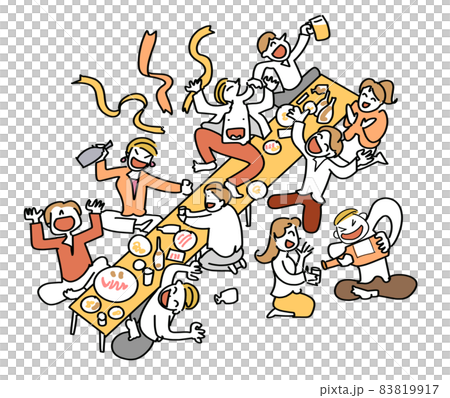 Rumble-Rude lecture at the liquor table 83819917