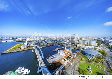 ポートビルからの展望風景 愛知県名古屋市 ポートビルからの展望風景 愛知県名古屋市 83821650