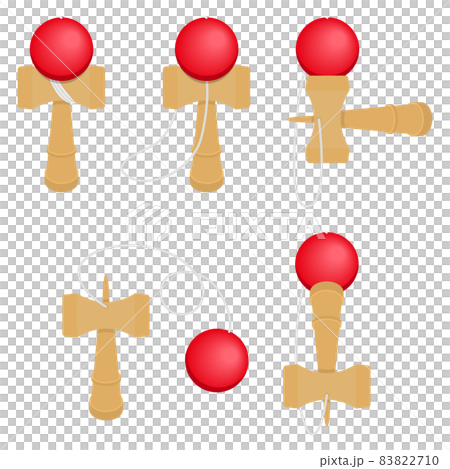 けん玉のイラスト 83822710