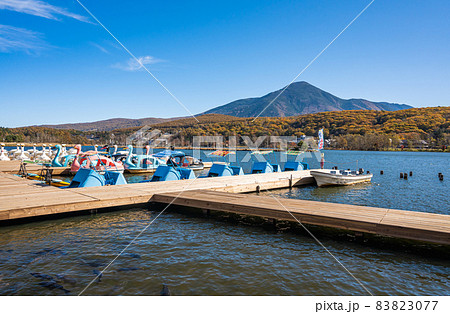 白樺湖のボート乗り場 白樺湖のボート乗り場 83823077