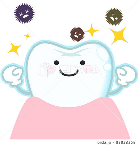 Tooth Character Stock Illustration 3358