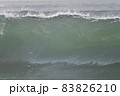 波　荒波　台風 83826210