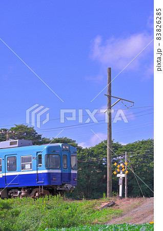 小さな踏切と銚子電鉄 83826285