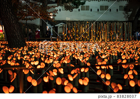 秋のイベント小倉城竹あかり2021 秋のイベント小倉城竹あかり2021 83828037