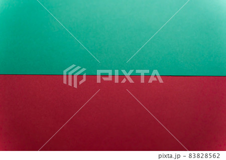 クリスマスカラーコピースペース03 83828562