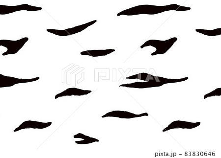 ゆるい手描きのトラ柄 寅年の素材に使えるかわいい背景 白と黒のイラスト素材 0646 ゆるい手描きのトラ柄 寅年の素材に使えるかわいい背景 白と黒のイラスト素材 0646